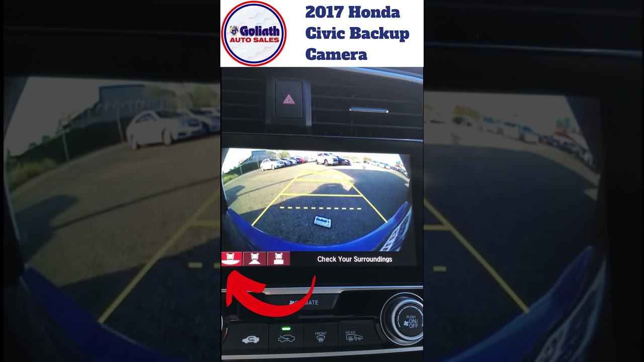 Demo 2017 Honda Civic Backup Camera @GoliathAutoSales