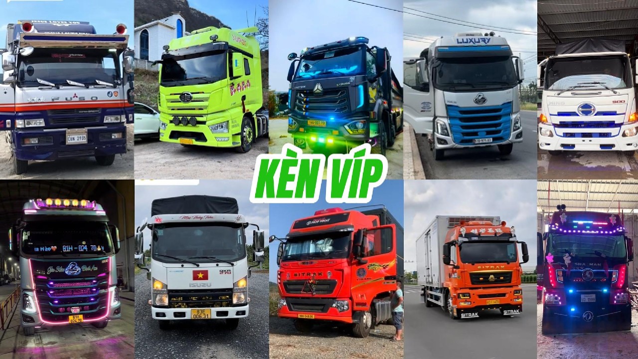 Xe Tải Chích Kèn Ong Vàng, Kèn Thái Độ Cực Đỉnh