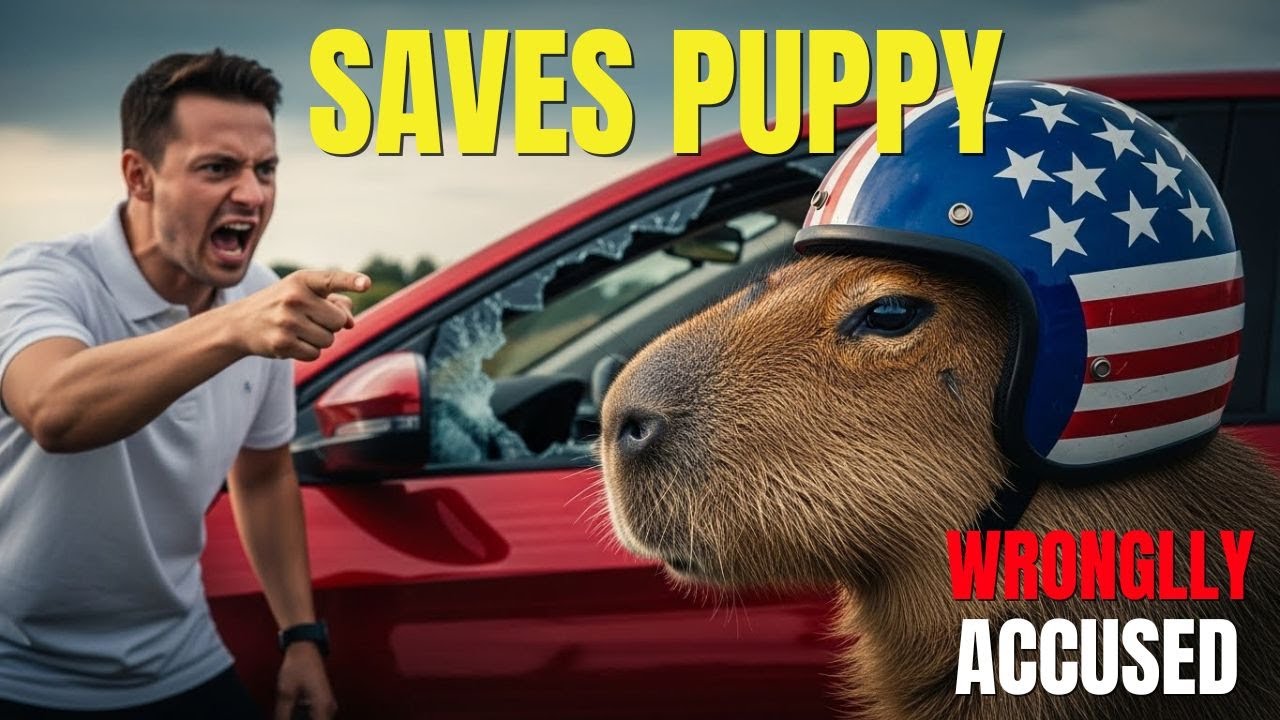Capybara Saves French Bulldog PuppyBut Beaten for Car Damage - IN 4K VIDEOS