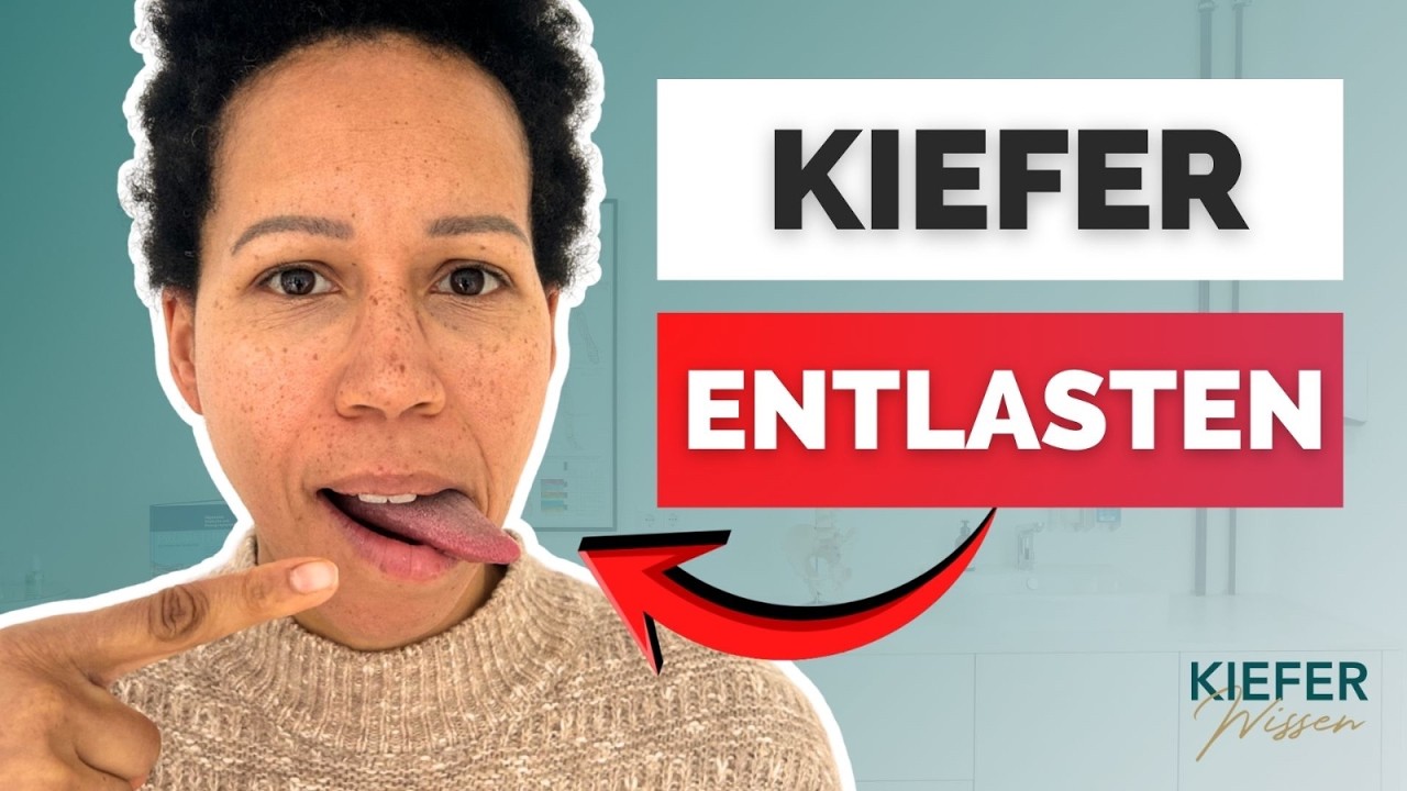 Verspannter Kiefer? Diese Zungenübungen helfen sofort!