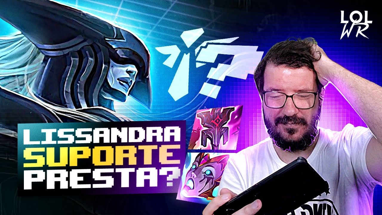 TESTEI LISSANDRA SUP é BOM? - LoL Lissandra Wild Rift Gameplay