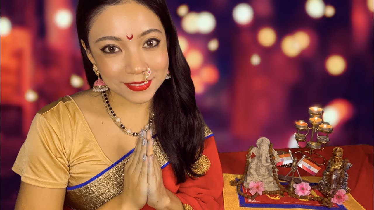 🪔ASMR Diwali Special ~ Doing a Rangoli On the Floor (Didn't Go As Expected)