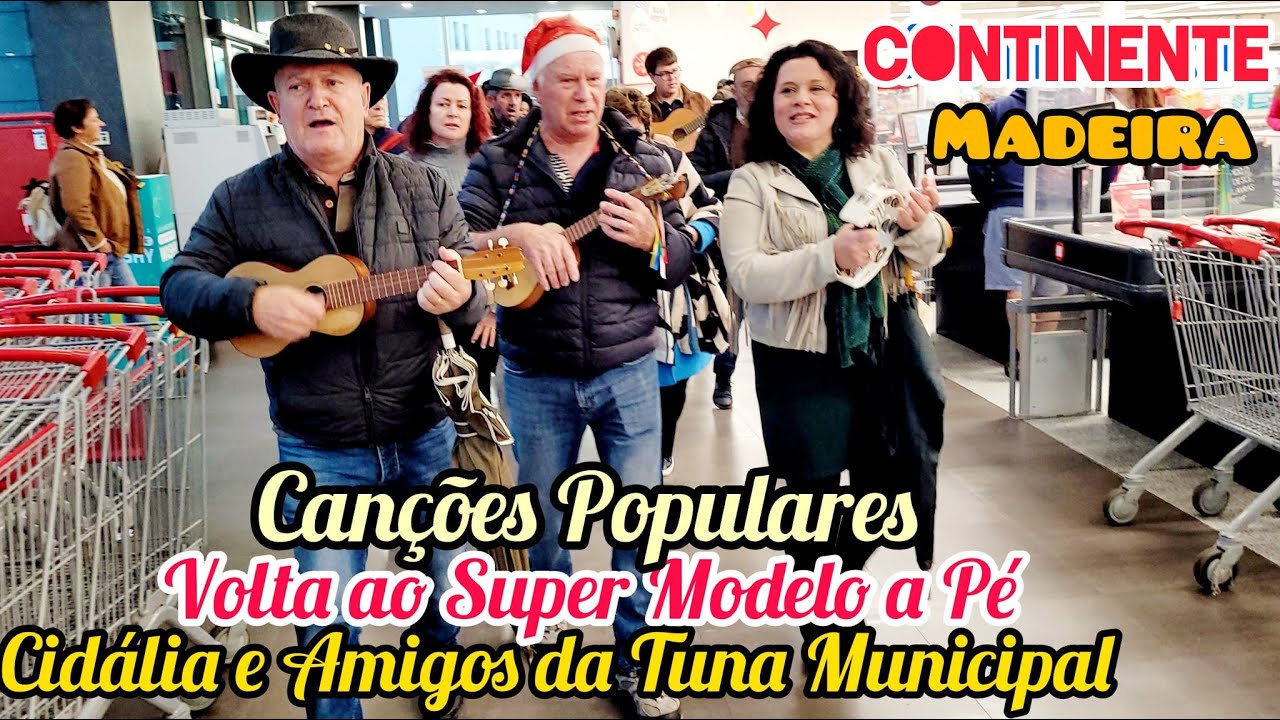 Canções de Natal a Pé - Cidália/Ricardo e Amigos Volta Super Modelo Machico Madeira Popular Portugal