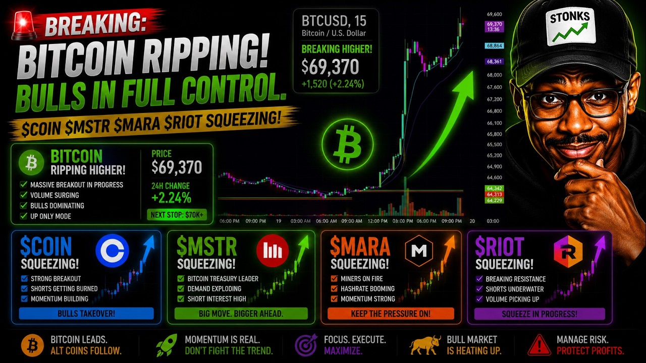 BITCOIN MINING STOCKS SQUEEZING!!