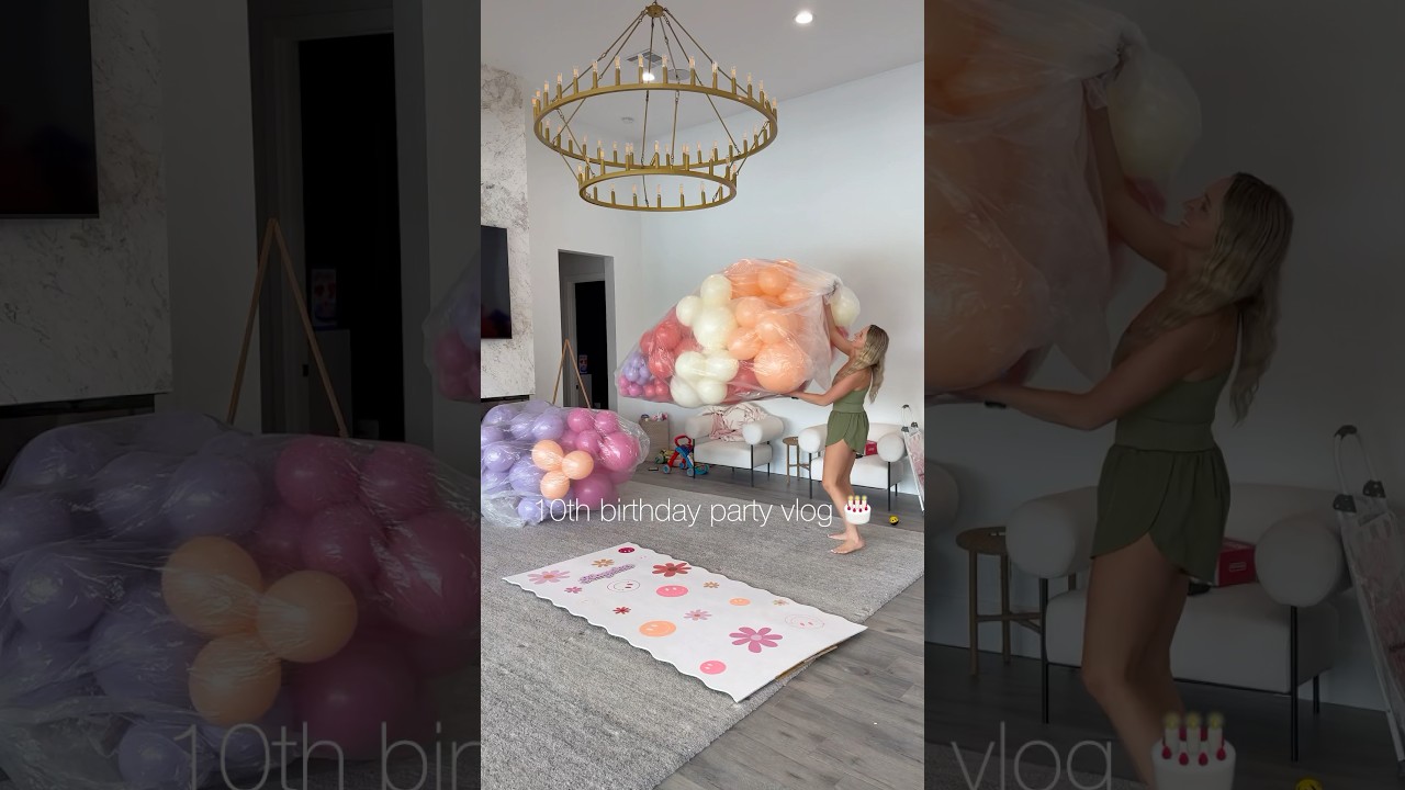 Turned out so cute🥹💖Still processing that my baby is 10!#birthday #birthdayvlog #10thbirthday