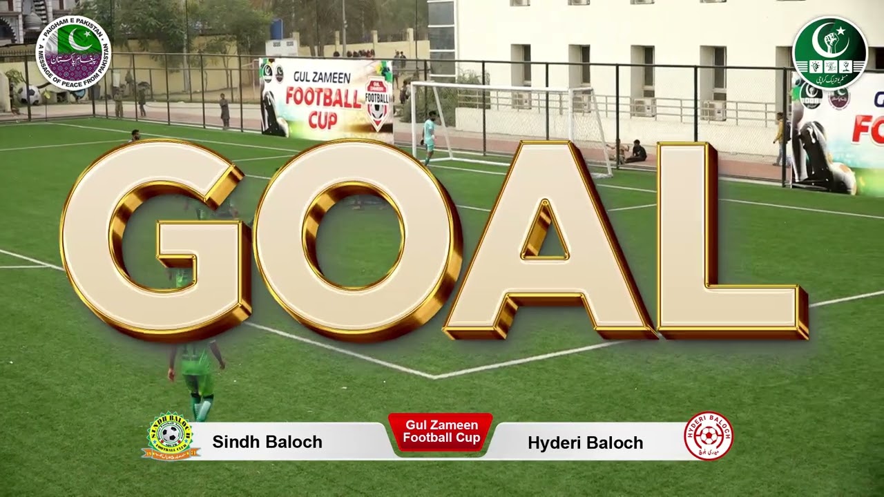 Hyderi Baloch Triumphs Over Sindh Baloch | Gul Zameen Football Cup 2025 Highlights