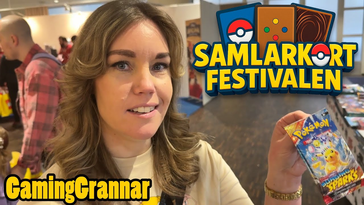 Samlarkortfestivalen 2026!  -  Kan vi hitta tv-spel bland alla kort?