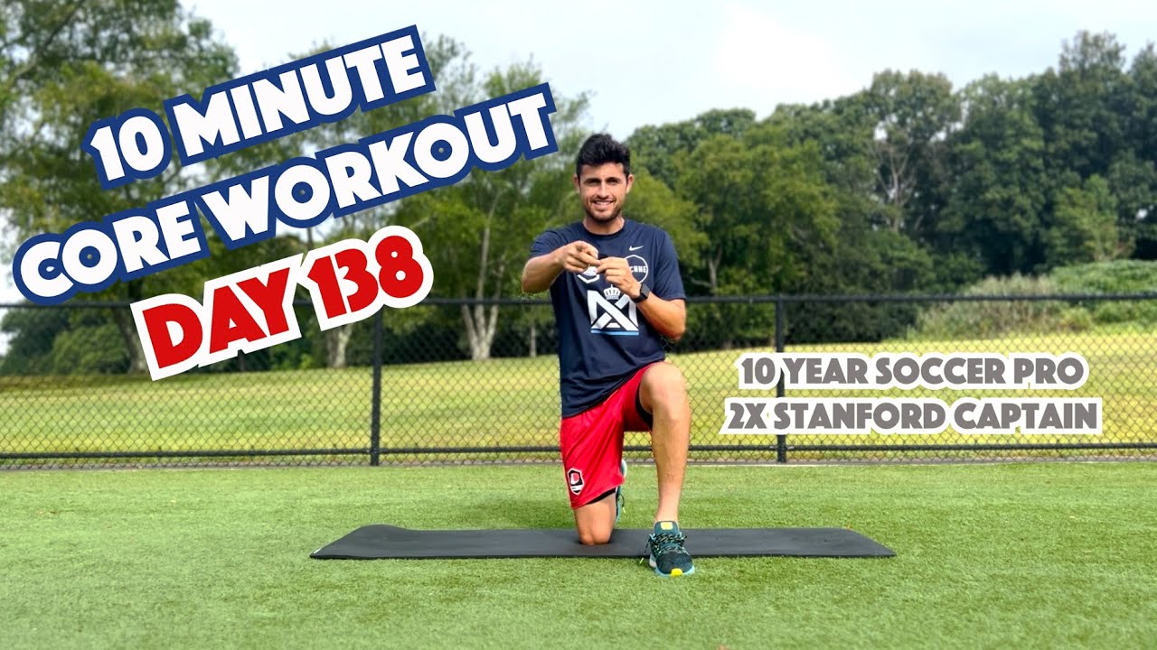 10 Minute CORE Workout (No Equipment) - Day 138
