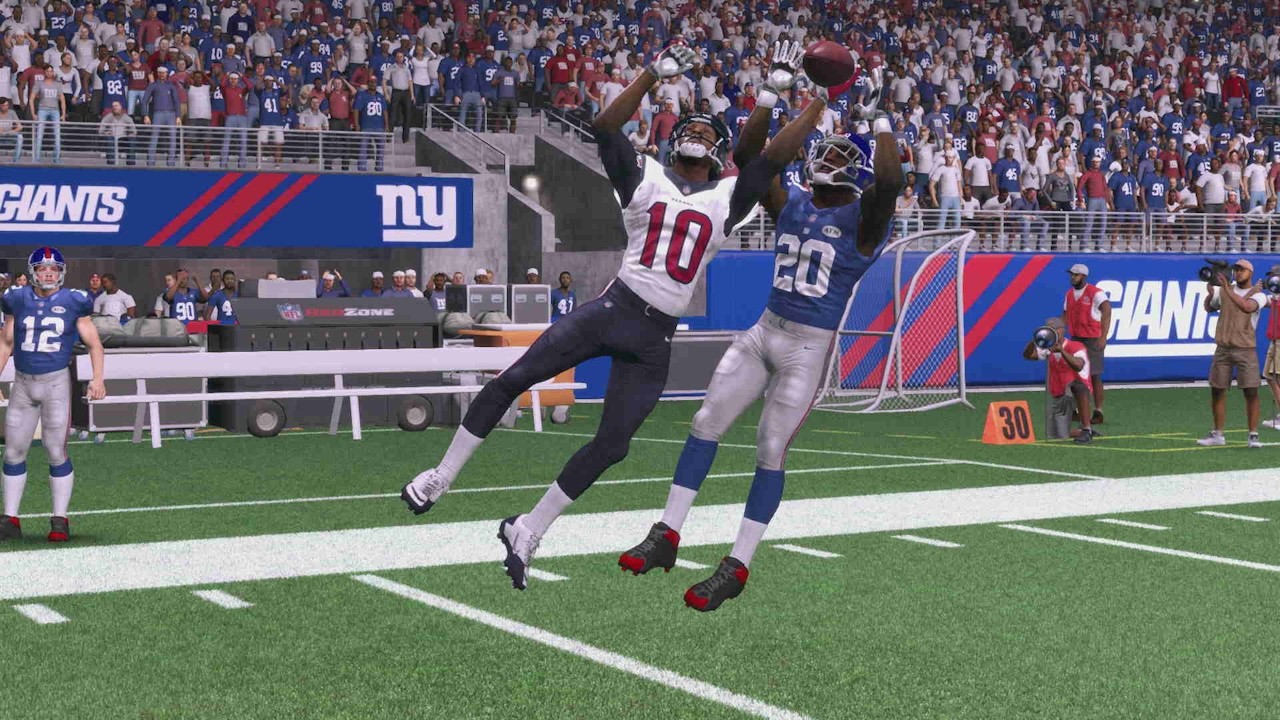 Madden 16: Houston Texans Vs New York Giants (MLB Style Playoff Sim)