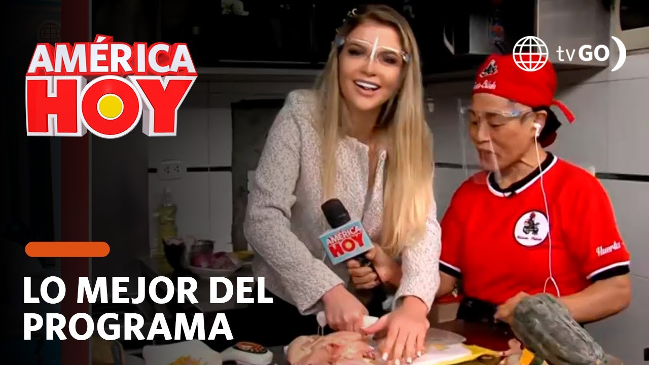 América Hoy: Brunella Horna intentó prender a cocinar (HOY)