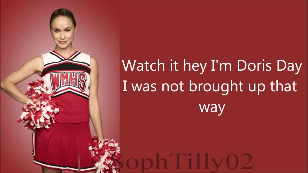 Glee - Look At Me I'm Sandra Dee (Lyrics)