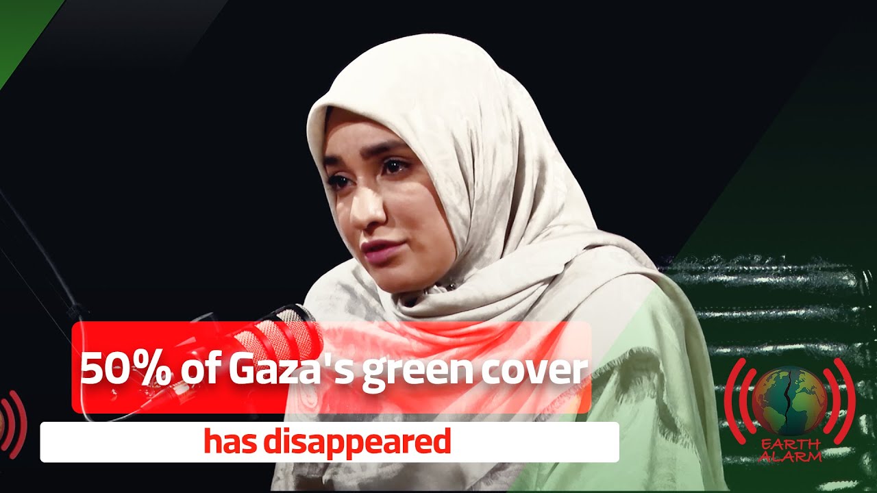 The Green Map of Gaza is disappearing.