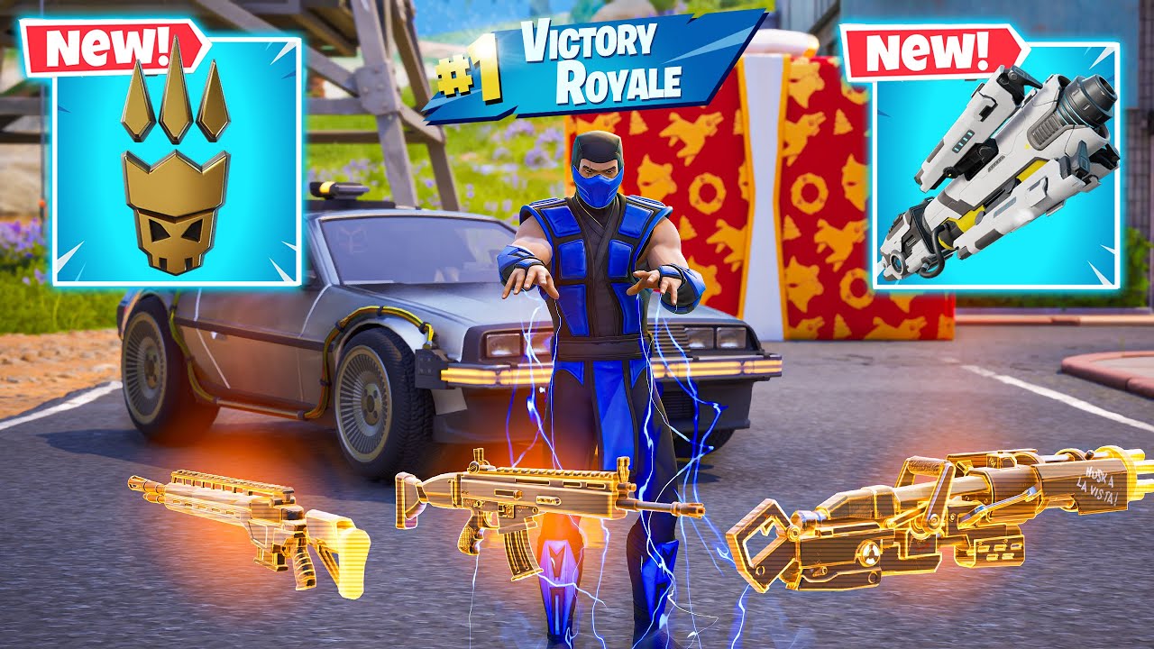 SUB-ZERO vs ALL NEW MYTHIC WEAPONS ( NEW! Fortnite Chapter 7 Season 1 )