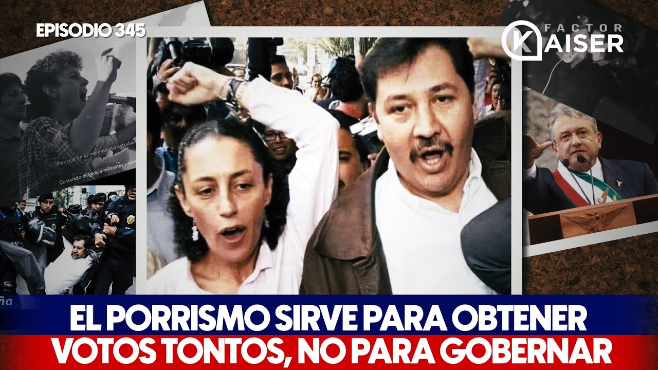 El Porrismo sirve para obtener Votos Tontos, NO para Gobernar. Episodio 345
