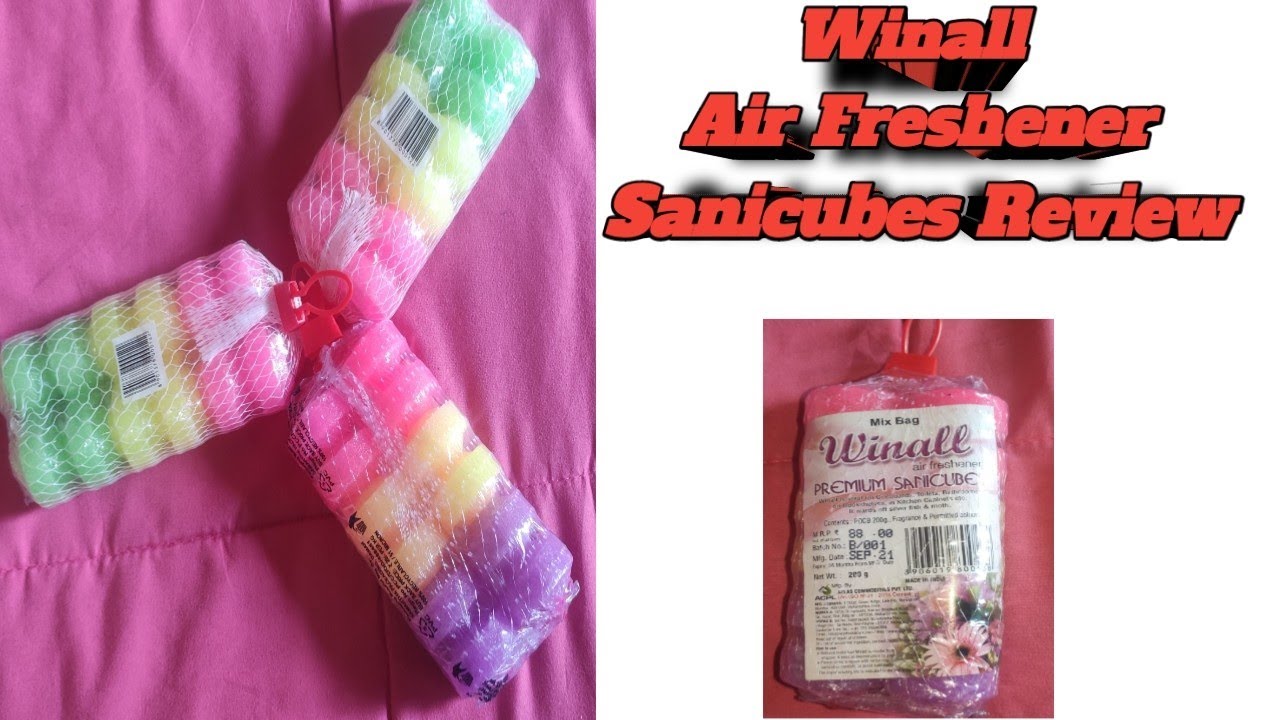 || Winall Air Freshener Sanicubes Review || air freshener से खुशबूदार बनाए अपने घर को