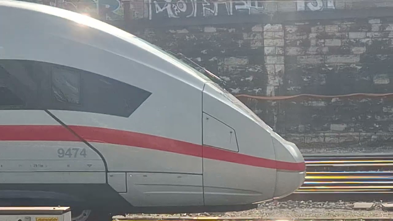 Deutsche Bahn Intercity Express (ICE) Trains Basel Switzerland