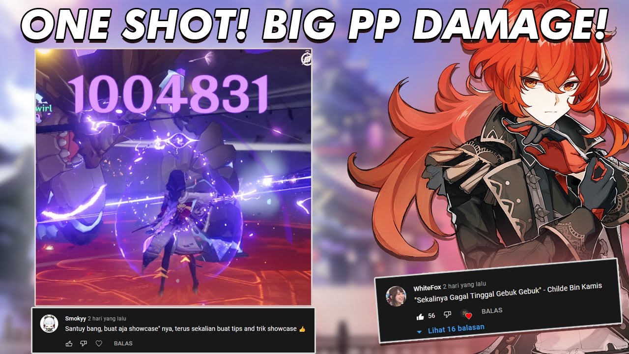 Cara 'Showcase' One Shot! Big PP Damage! - D2CGamingStore | Genshin Impact Indonesia