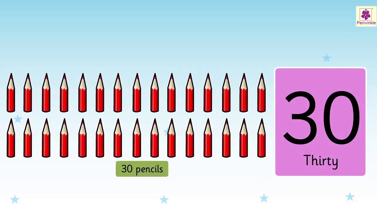 Number Thirty | Mathematics Book A | Periwinkle