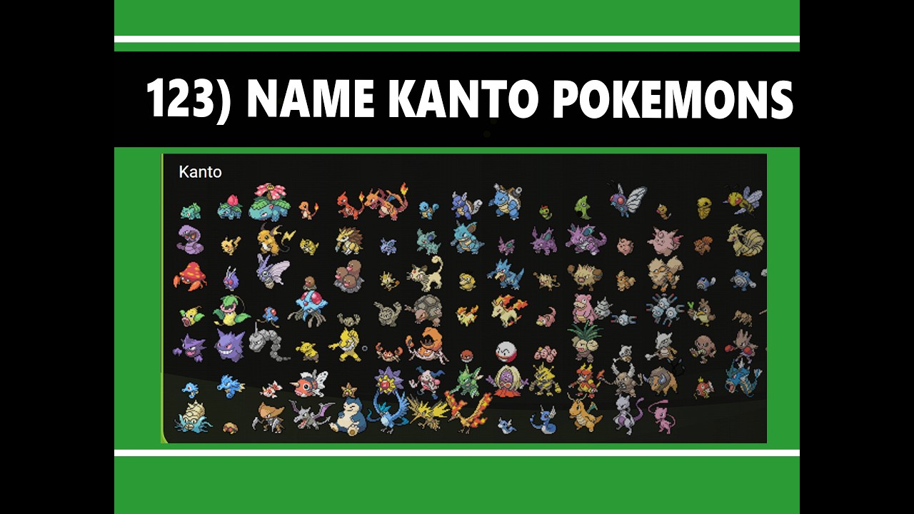 (Day 123) Naming all 151 Kanto Pokemon... beat my score...