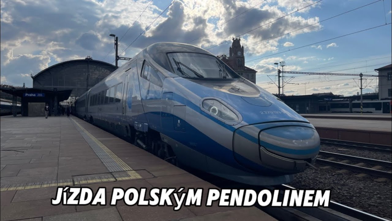 Jízda Polským Pendolinem z Prahy do Pardubic 🇨🇿🇨🇿