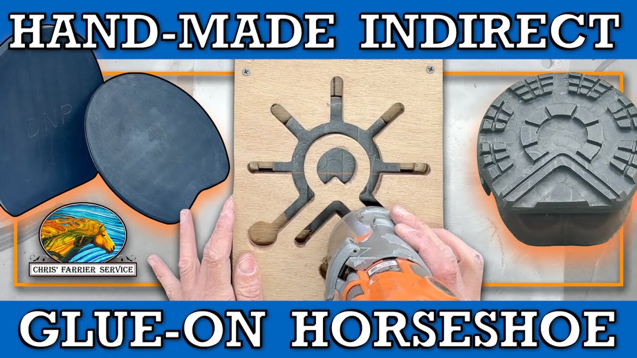 DIY Composite 🐎 Horseshoe - Step-by-Step Guide! sharing info to Help people Help horses #asmr