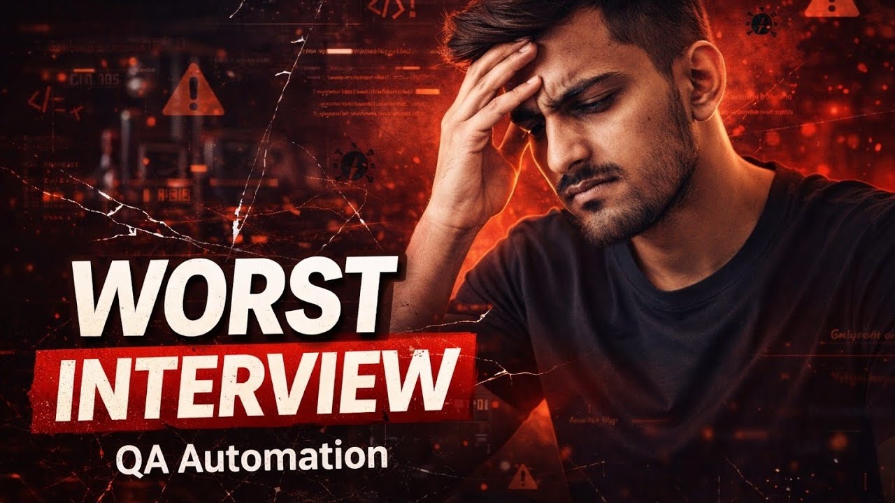 QA Automation Interview Experience (Worst Experience)