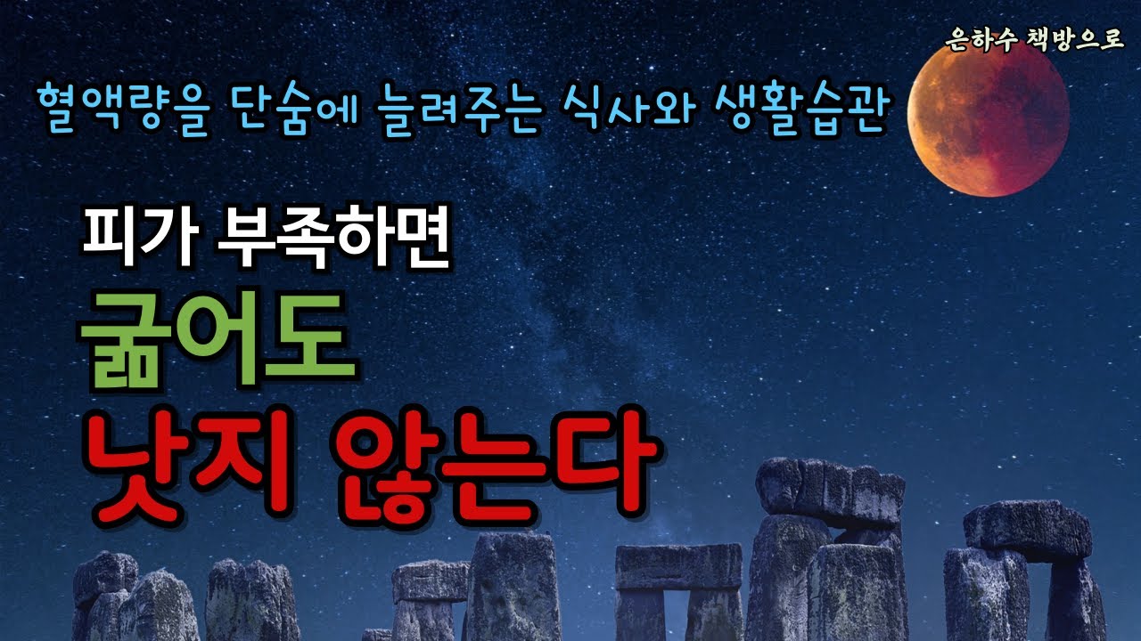 혈액순환 문제는 혈액부족 때문이다 / 혈액량과 저녁단식의 상관관계 / 혈액량을 늘리고 싶다면 육식을  / 전신 혈액순환을 좌우하는 정맥 / #책읽어주는여자 #오디오북 #건강정보