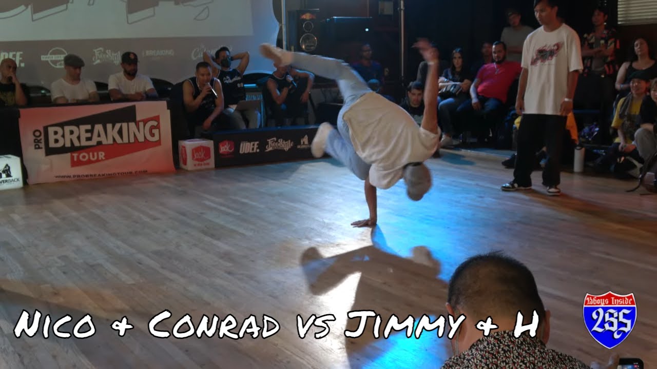 Culture of 4 2022 Bboy Top 16 Nico & Conrad vs Jimmy & H