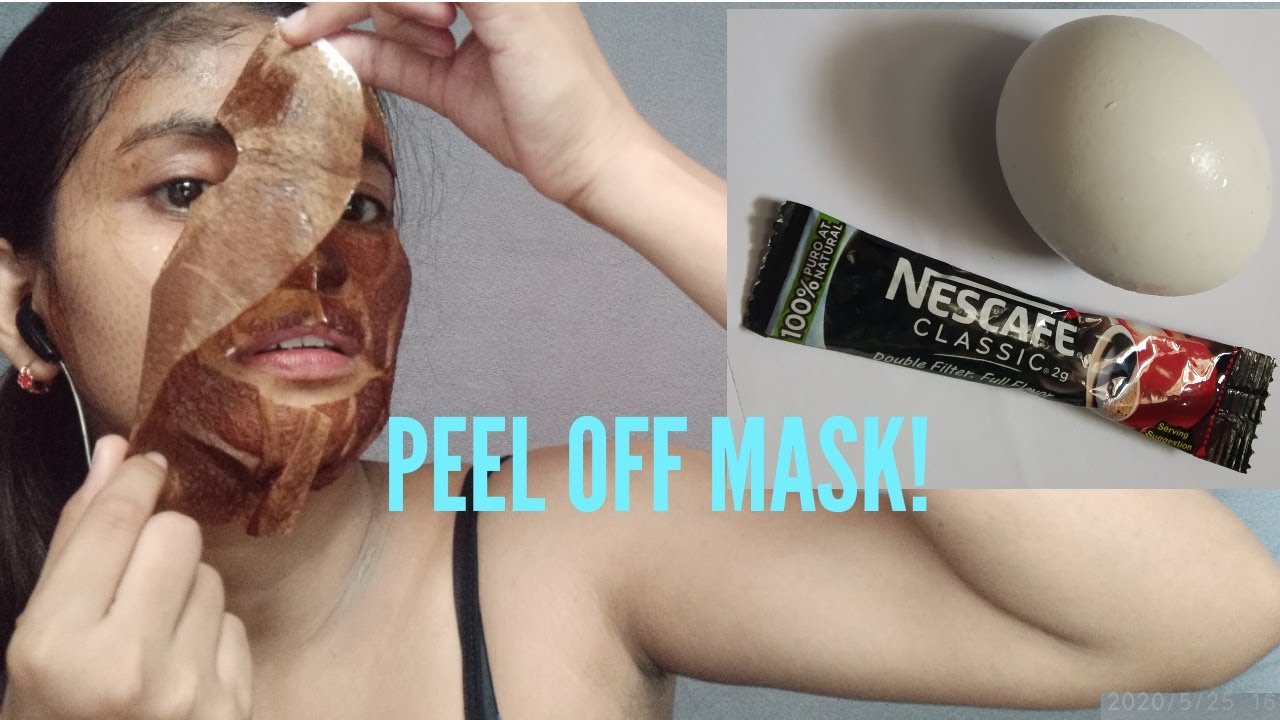 EGG & COFFEE FACIALMASK! WHITE AND GLOWY SKIN RESULT?