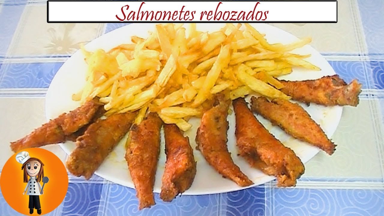 Salmonetes rebozados | Receta de Cocina en Familia