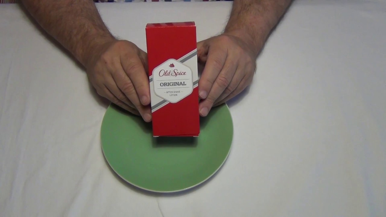 Old Spice After Shave Test