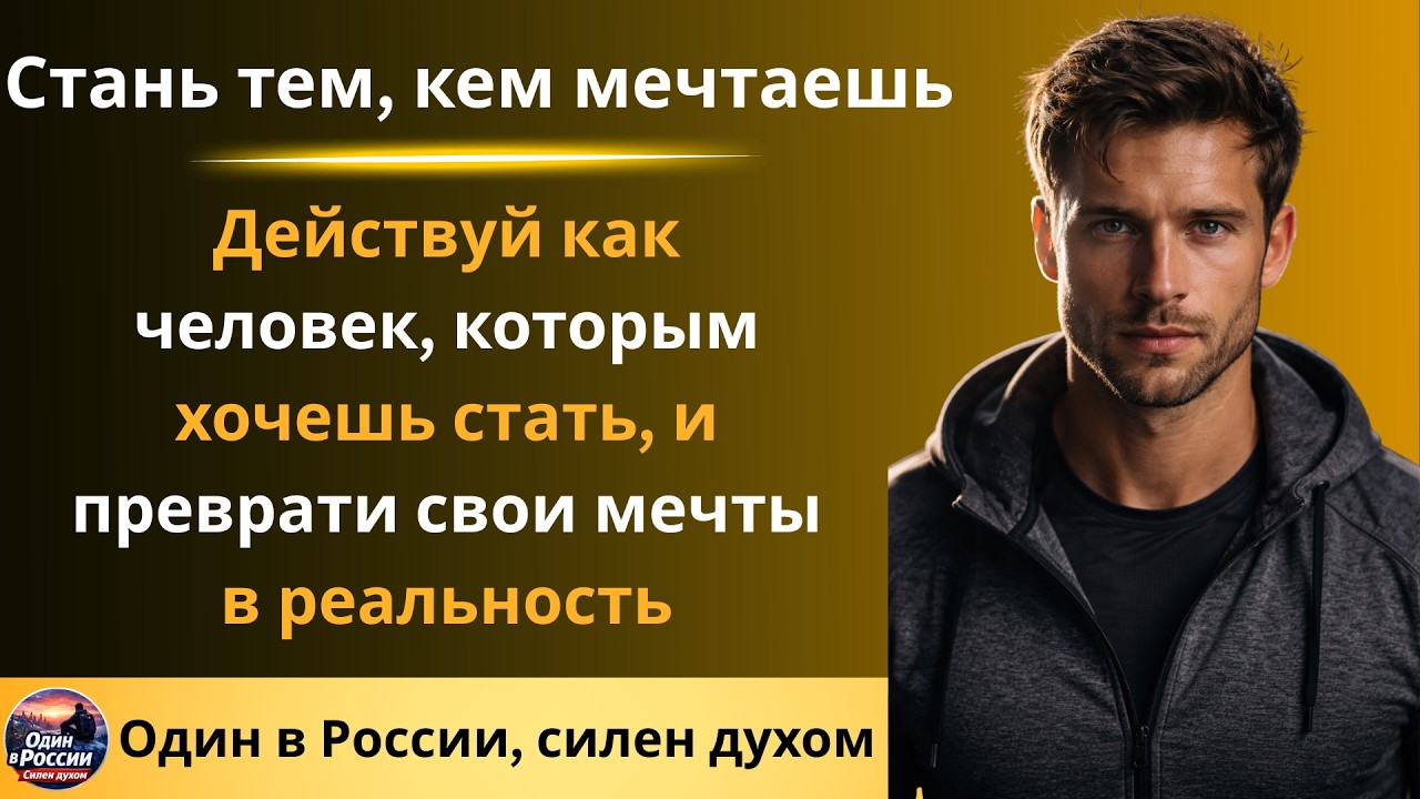 Действуй как человек, которым хочешь стать и преврати свои мечты в реальность_Стань тем кем мечтаешь