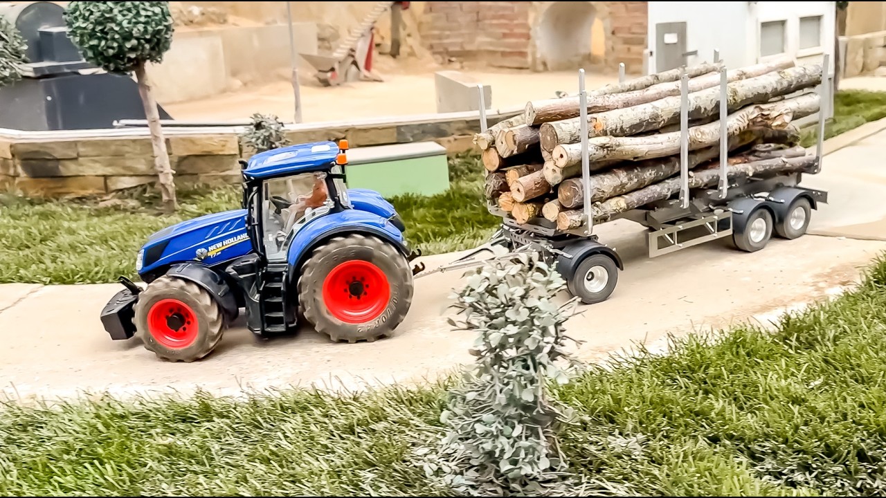 RC TRACTORS AND TRUCKS COLLECTION