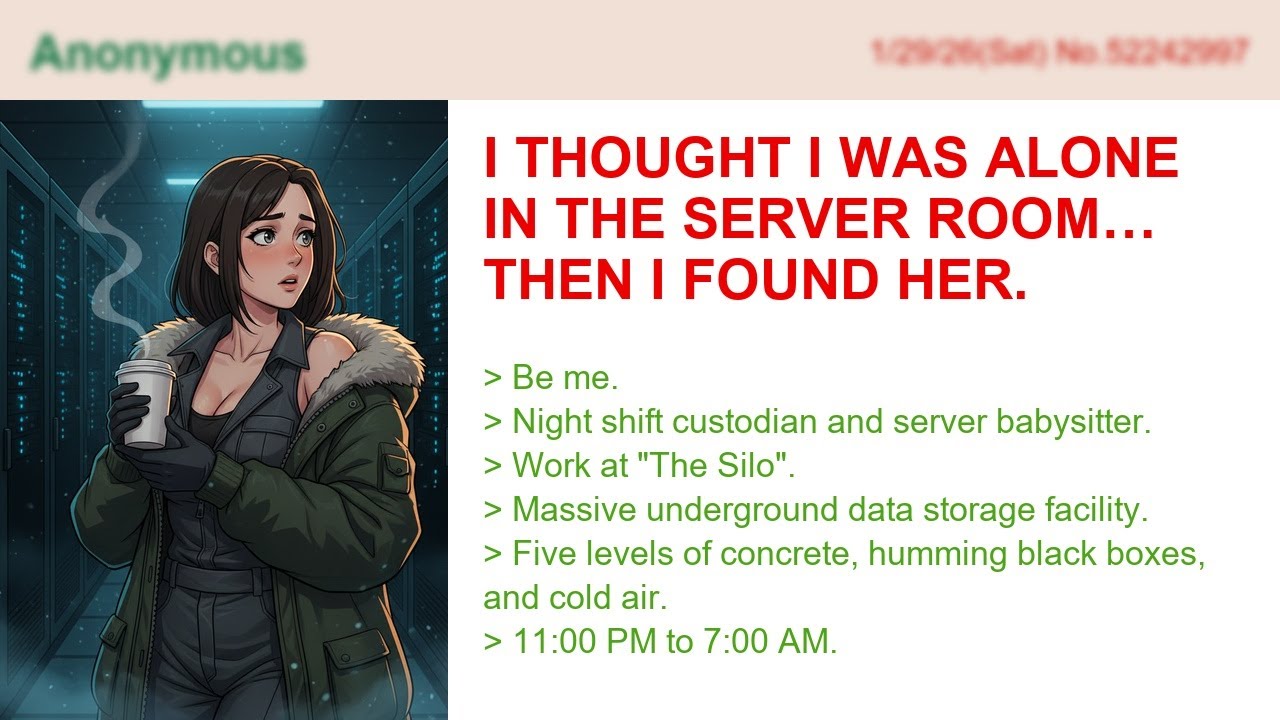 I Thought I Was Alone in the Server Room… Then I Found HER.