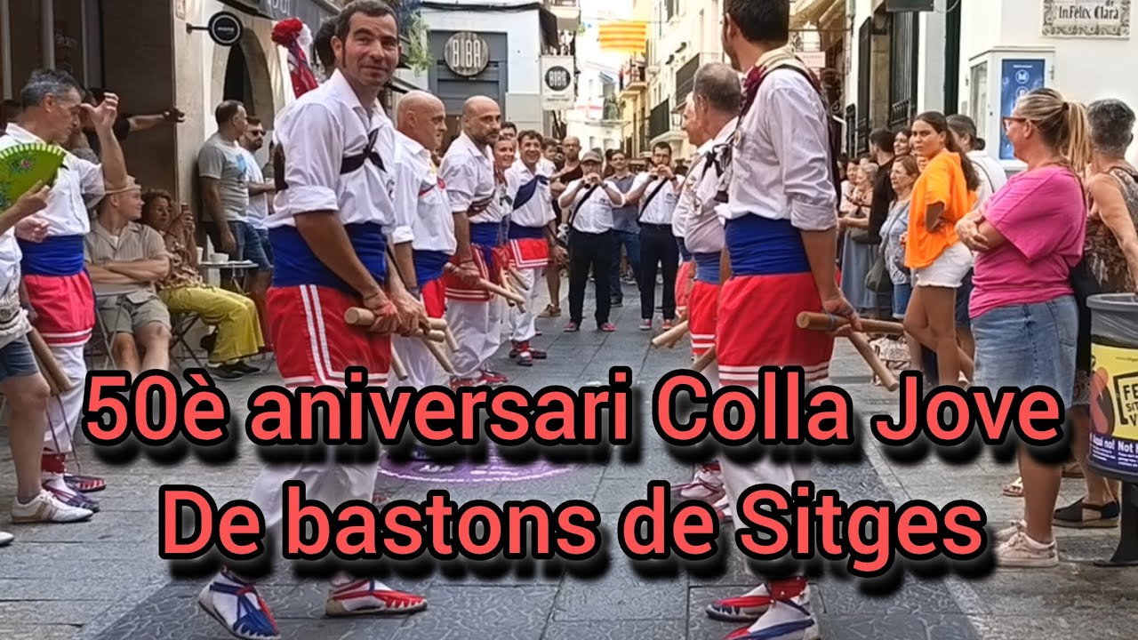 50è aniversari Colla Jove de bastons de Sitges 