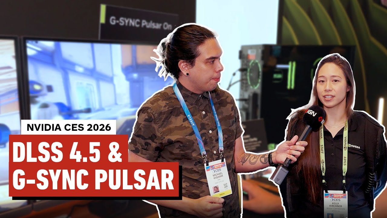 How NVIDIA's New Tech Delivers Unrivaled Motion Clarity at High Frame Rates - CES 2026