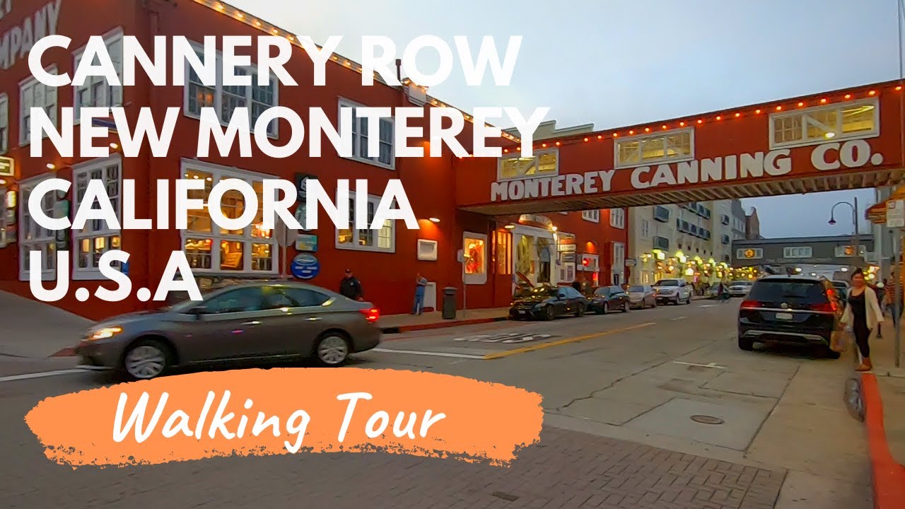 USA Walking Tours - Cannery Row in Monterey, California -