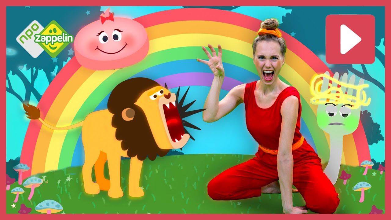 KINDERYOGA AVONTUUR // Onzeker // Yoga mee met Roos | NPO Zappelin