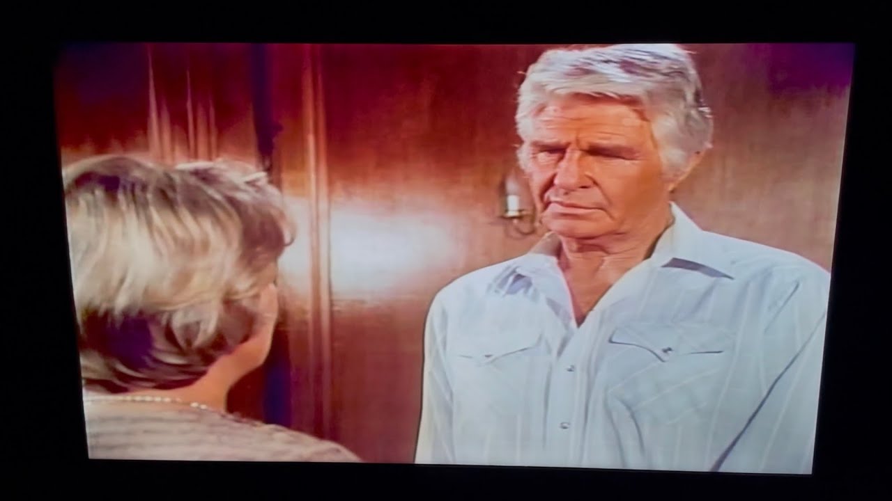 Dallas: Jock & Miss Ellie make up.