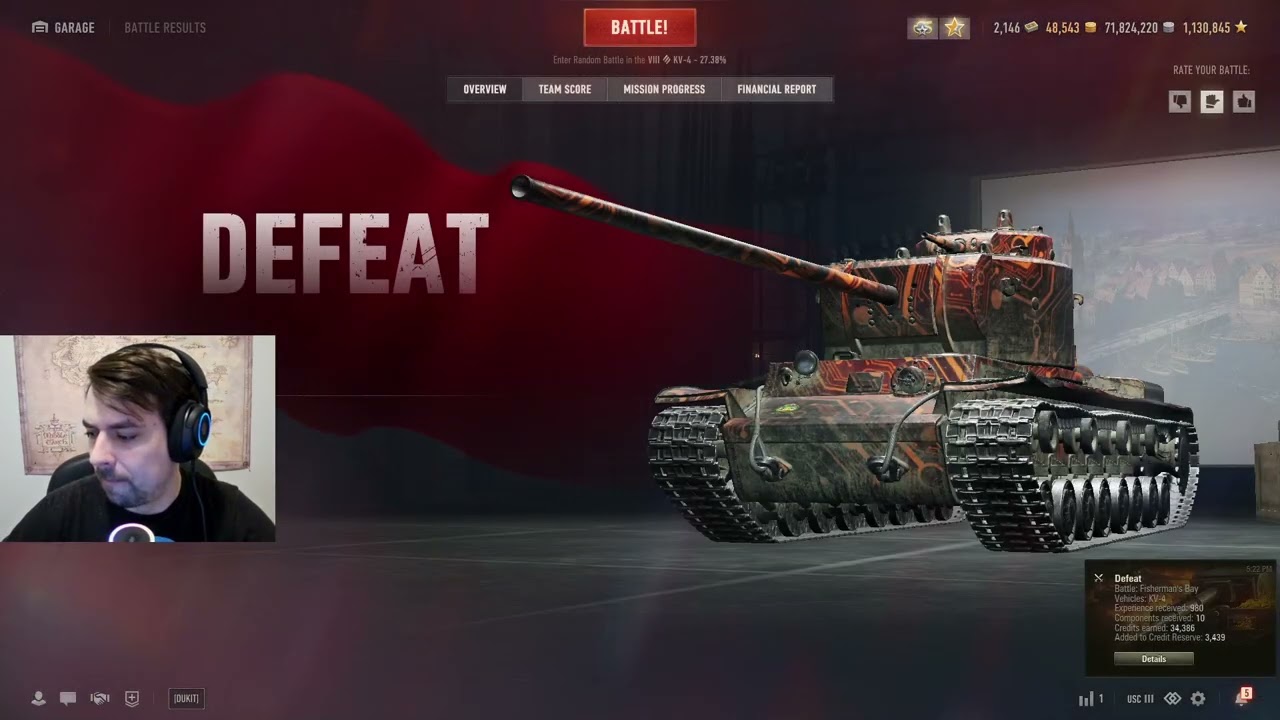 NO GOLD RANDOM Tech Tree Tank grind  gave up on KV-4, starting Grille 15