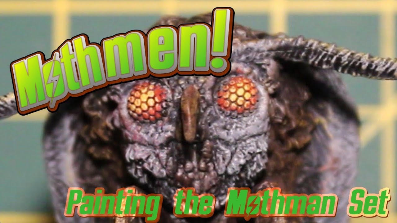 Painting Mothmen for Fallout Wasteland Warfare
