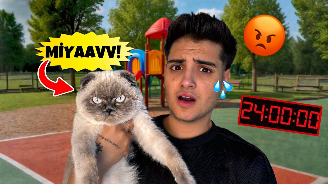 KEDİMLE 24 SAAT!! (PARKA GİTTİK!!) Melih Yıldırım