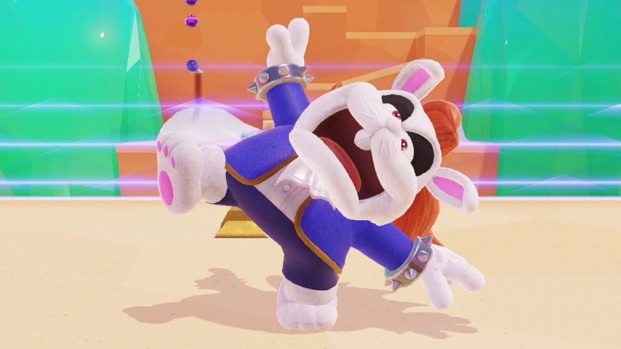Super Mario Odyssey: Spewart Boss Fight #13