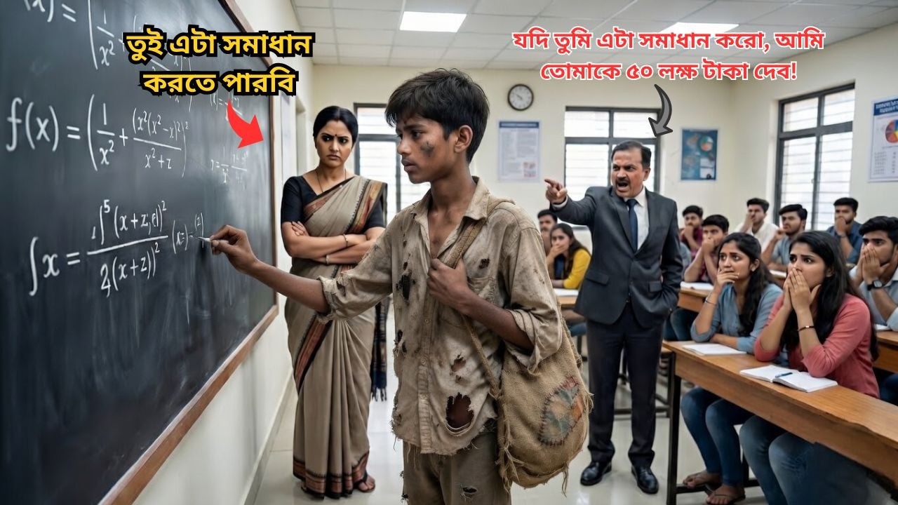 ৫০ লাখের প্রশ্নটা সমাধান করে দিল ময়লা কুড়ানো ছেলে😲যাকে অপমান করে বের করে দেওয়া হয়েছিল টোকাই বলে