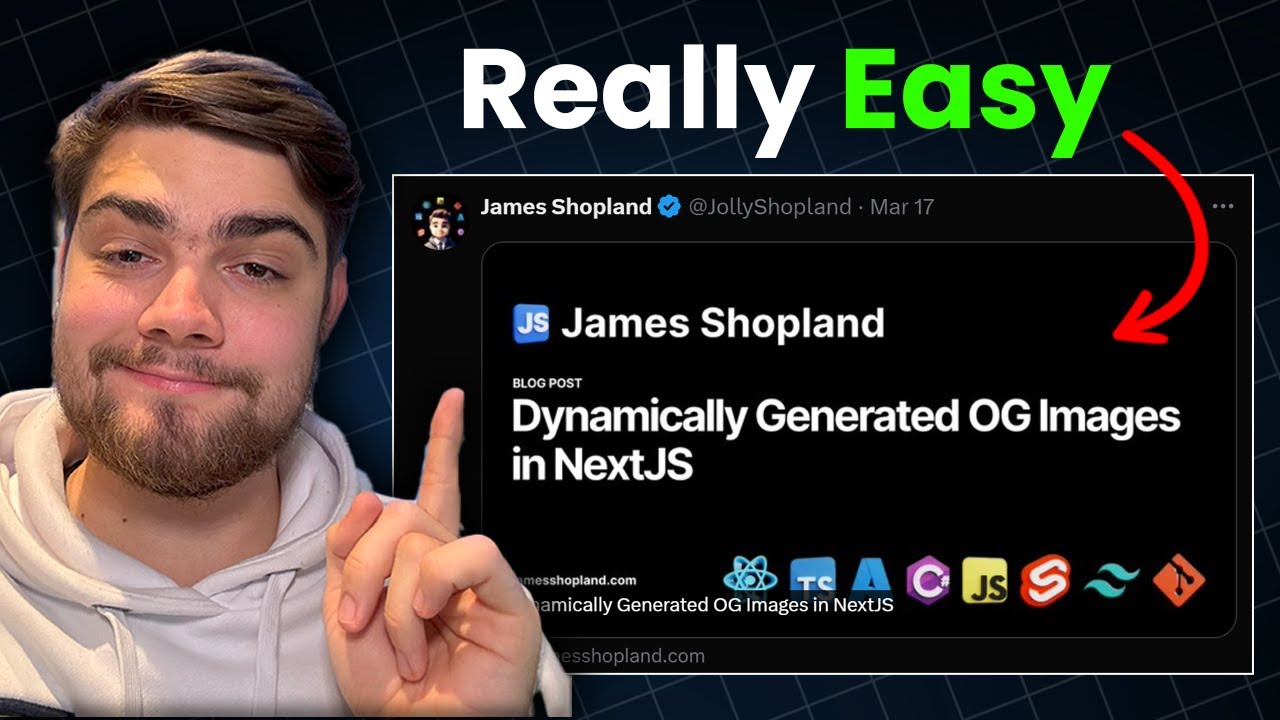 Начало работы с динамическими изображениями OpenGraph NextJS