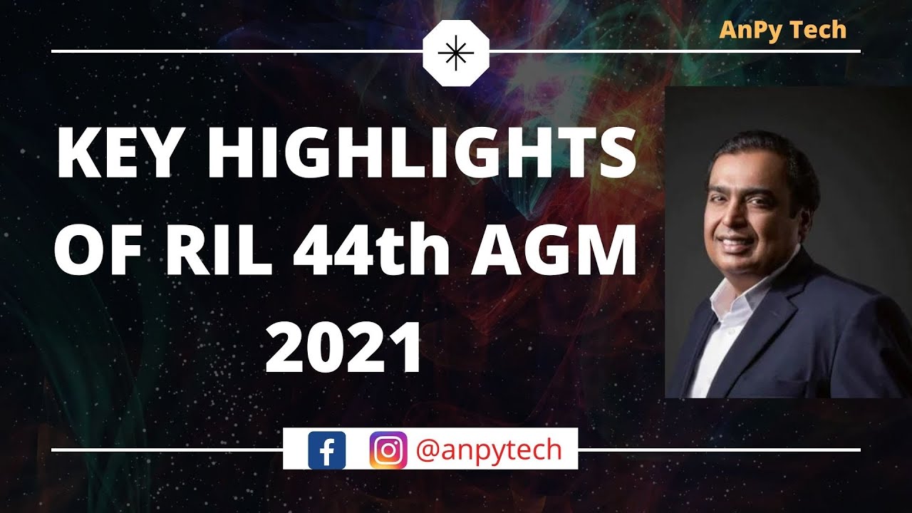 Reliance AGM Key Highlights 2021 | All Big Announcements By Mukesh Ambani
