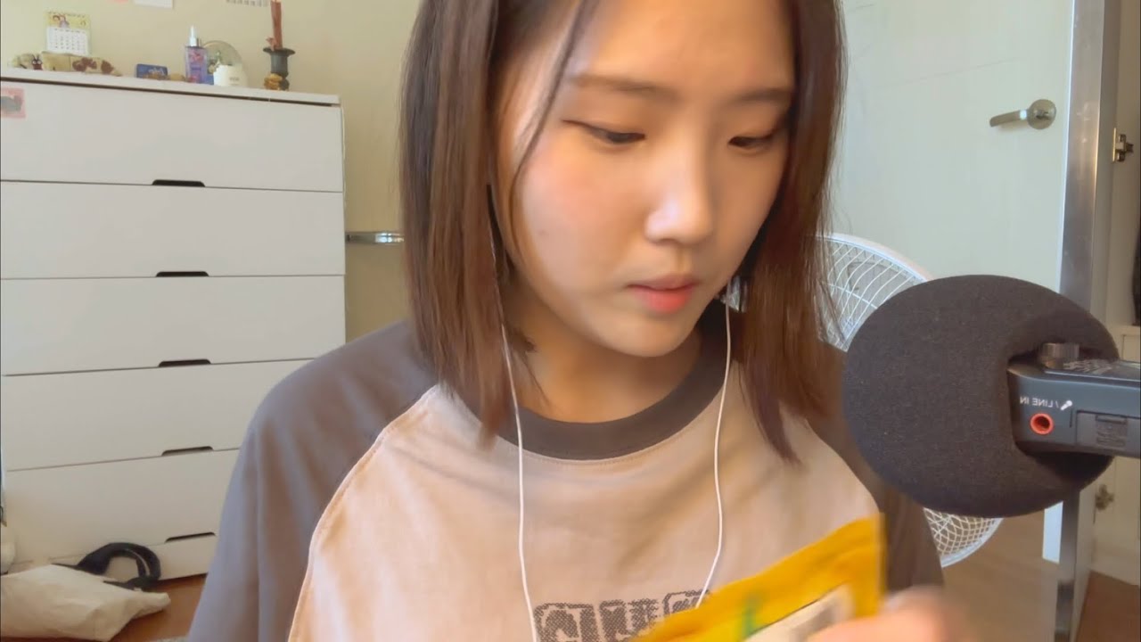 𝗔𝗦𝗠𝗥 | 망고젤리 먹으면서 수다💛, 자기 전 듣기 좋은 수다 asmr, 오늘도 아무말 대잔치😲, Talking amsr, 잠오는 소리
