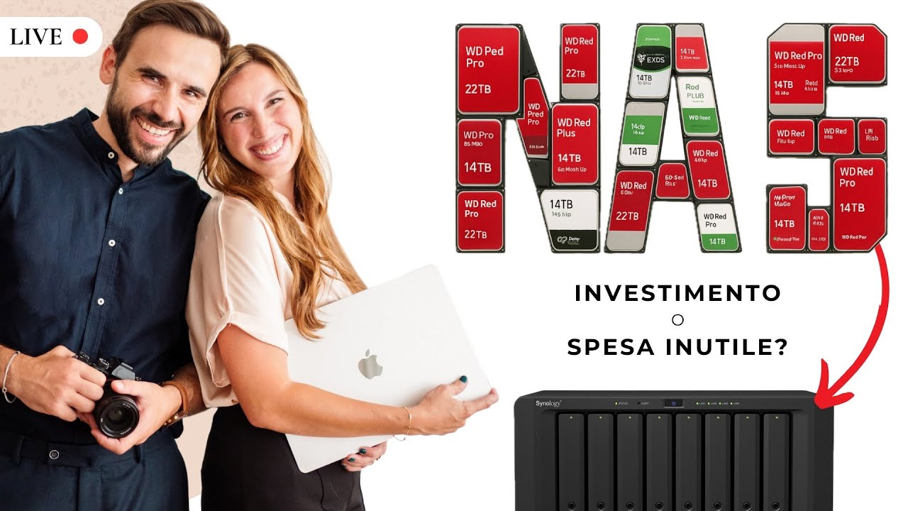 LIVE ep. 016 - Fotografi e NAS: soluzione per backup top o spreco?