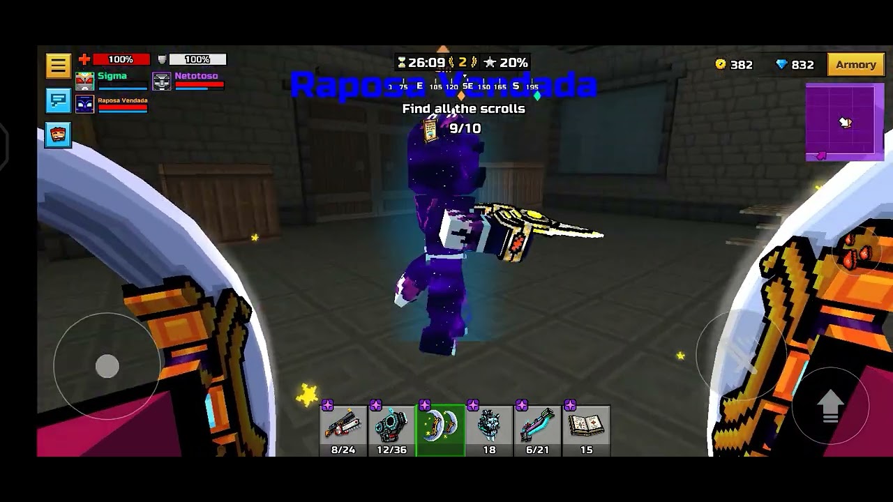 Pixel Gun 3D - Raids - Magical Valley Full Gameplay