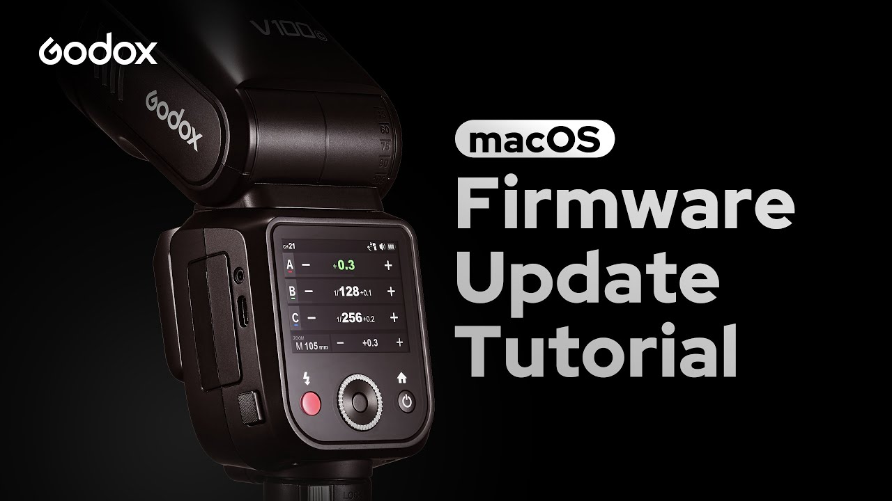 Godox Flash Firmware Update Tutorial — macOS